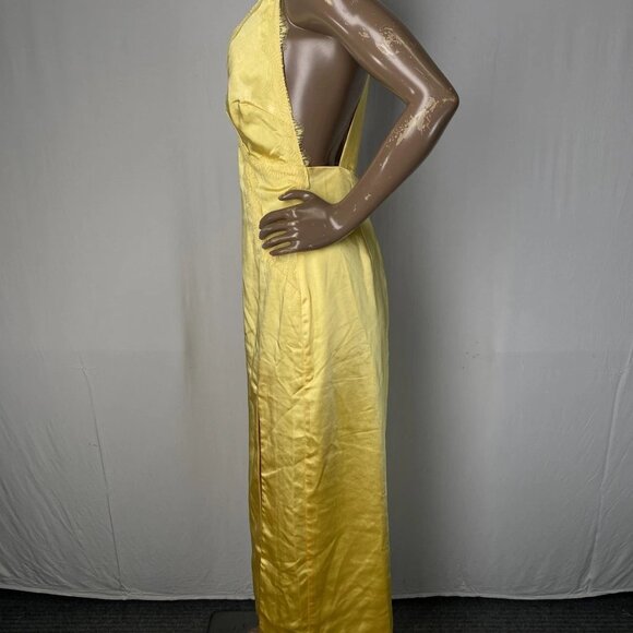 More To Come Women’s Sheila Midi Dress Yellow Size M - Picture 9 of 11